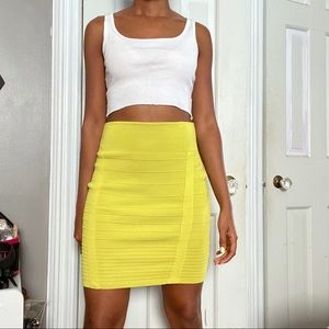 Green Bandage Skirt